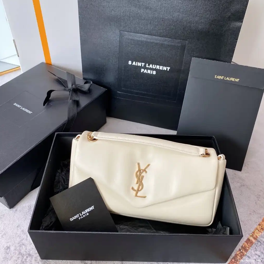 Tony Luxuries LAMBSKIN YSL PLUNGED CALYPSO IN 0612